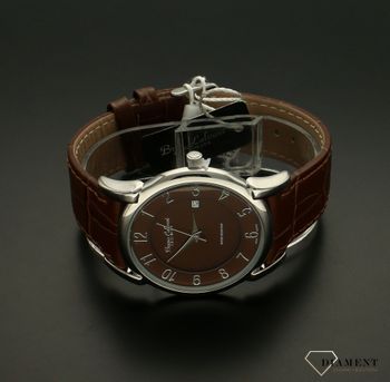 Zegarek męski Bruno Calvani na pasku brązowy BC2585 SILVER BRĄZOWA TARCZA. Cała kolekcja Bruno Calvani charakteryzuje się oryginalnością i elegancją. Spośród wielu zegarków męskich jak i damskich wybrać można czasomierz, któ (5).jpg